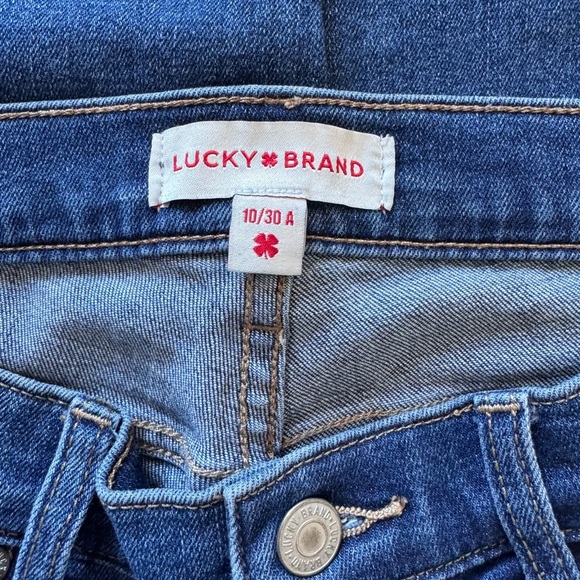 Women's Lucky Brand Classic Blue Jeans Denim Sweet Mid Rise Bootcut Size 10/30 - Picture 4 of 7